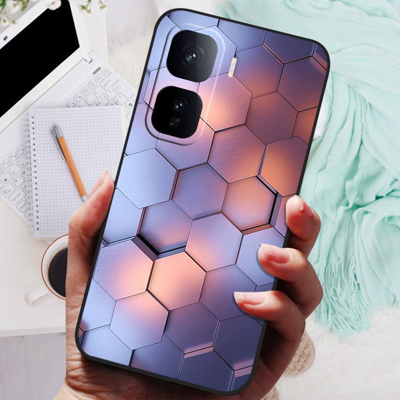 For VIVO IQOO Neo 10 Pro Case Black Cover Flowers Silicone Soft Back Cases For vivo iQOO Neo 10 Neo10 5G Phone Case 10Pro Bumper