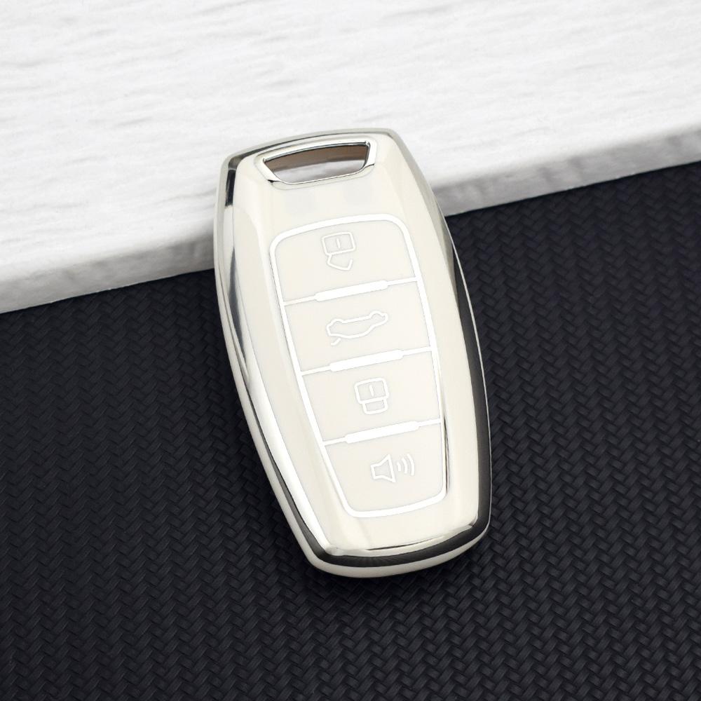 4 Buttons New Tpu Car Key Case Cover For Great Wall Haval Hover H1 H4 H6 H7 H9 F5 F7 H2S Gmw Coupe Protected Keyless Case Rings
