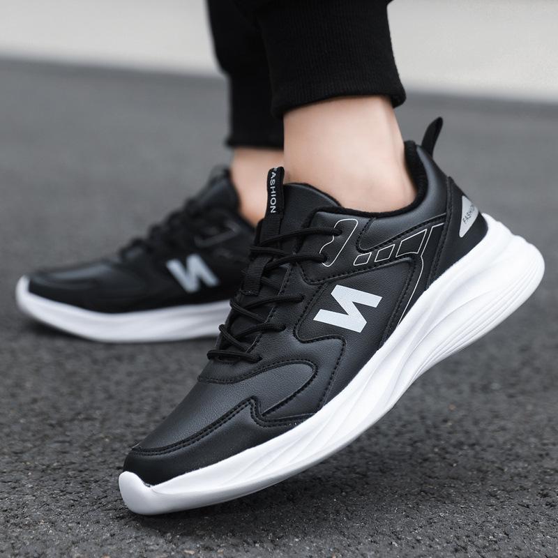 Herrenschuhe 2025 Herbst und Winter neu einzelne Baumwolle gleiche leichte weich besohlte Laufschuhe Paar Damen Freizeit Sport weiße Schuhe