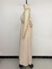 New 2026 Casual Resort Halter Maxi Dress with Backless Bow Tie Design