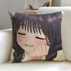 popular anime character Kaoruko Waguri Cushion Cover Soft & Easy-Wash Pillow Case – Versatile for Couch, Bed, Travel and Office