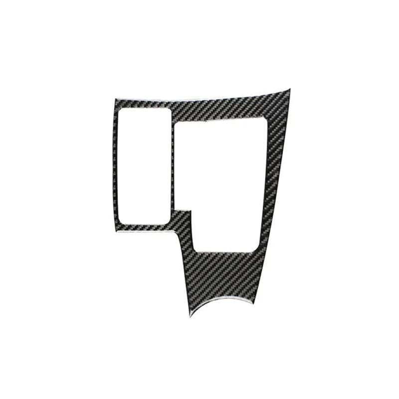 Dla Lexus NX 200 200t 300h Akcesoria samochodowe Panel konsoli środkowej zdobienie wykończenia wnętrza z włókna węglowego naklejki samochodowe 3D