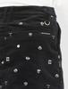 Jack Bunny Doraemon Collaboration Size 1 Black Women's Skirt, C/PU Corduroy, [M], (Product Code 263-2234050 010)