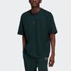Adidas Originals Clover R.Y.V. Grx Tee Logo Print Loose-Fit Sports Short Sleeve T-Shirt Men Tops Dark-Green H11472
