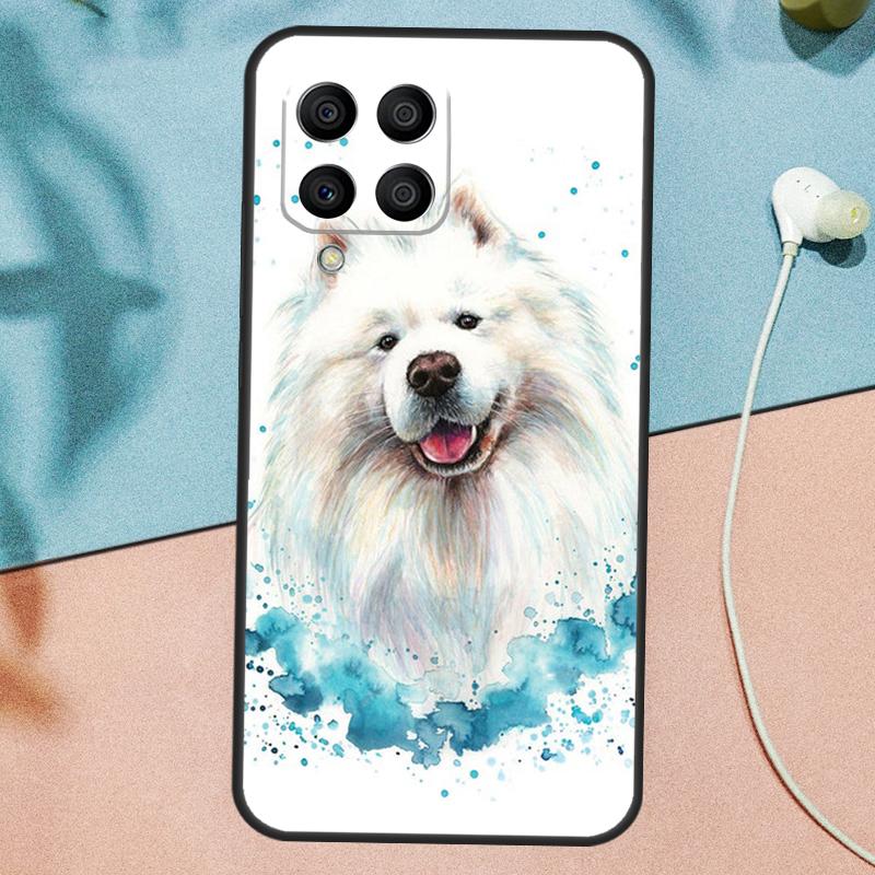 

Cartoon Samoyed Dog Case For Samsung Galaxy M31 M11 M21 M14 M34 M54 M12 M32 M52 M15 M13 M16 M36 M56 M53 M35 M55 Samsung M36
