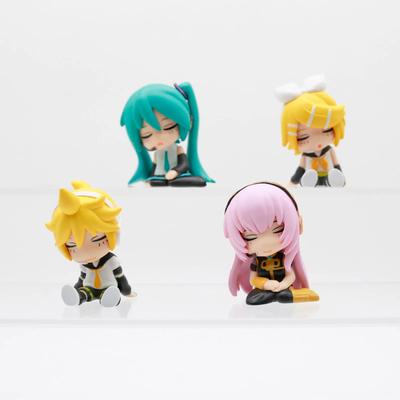 Hatsune Miku Anime Blind Box Figurka Akcji Kolekcjonerskie Zabawki Kagamine Rin Len Figurka Ozdoby na Stół Chłopcy Dzieci Prezenty Urodzinowe