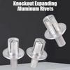 Aluminum Alloy Expansion Rivets Hammer Drive Expansion Rivet Knock Type Stainless Steel Rod Screws Nails Fasteners Hardware Tool