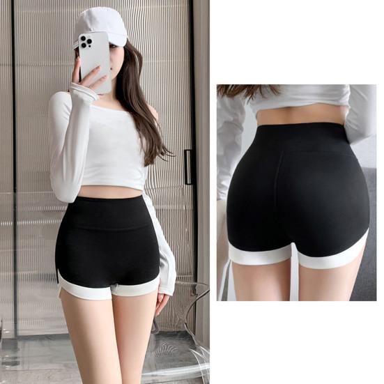 Женские компрессионные леггинсы с высокой талией для йоги — фото 4