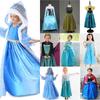 Girls Elsa Kids Fancy Dress Costume Princess Anna Party Dresses Cosplay Outfits