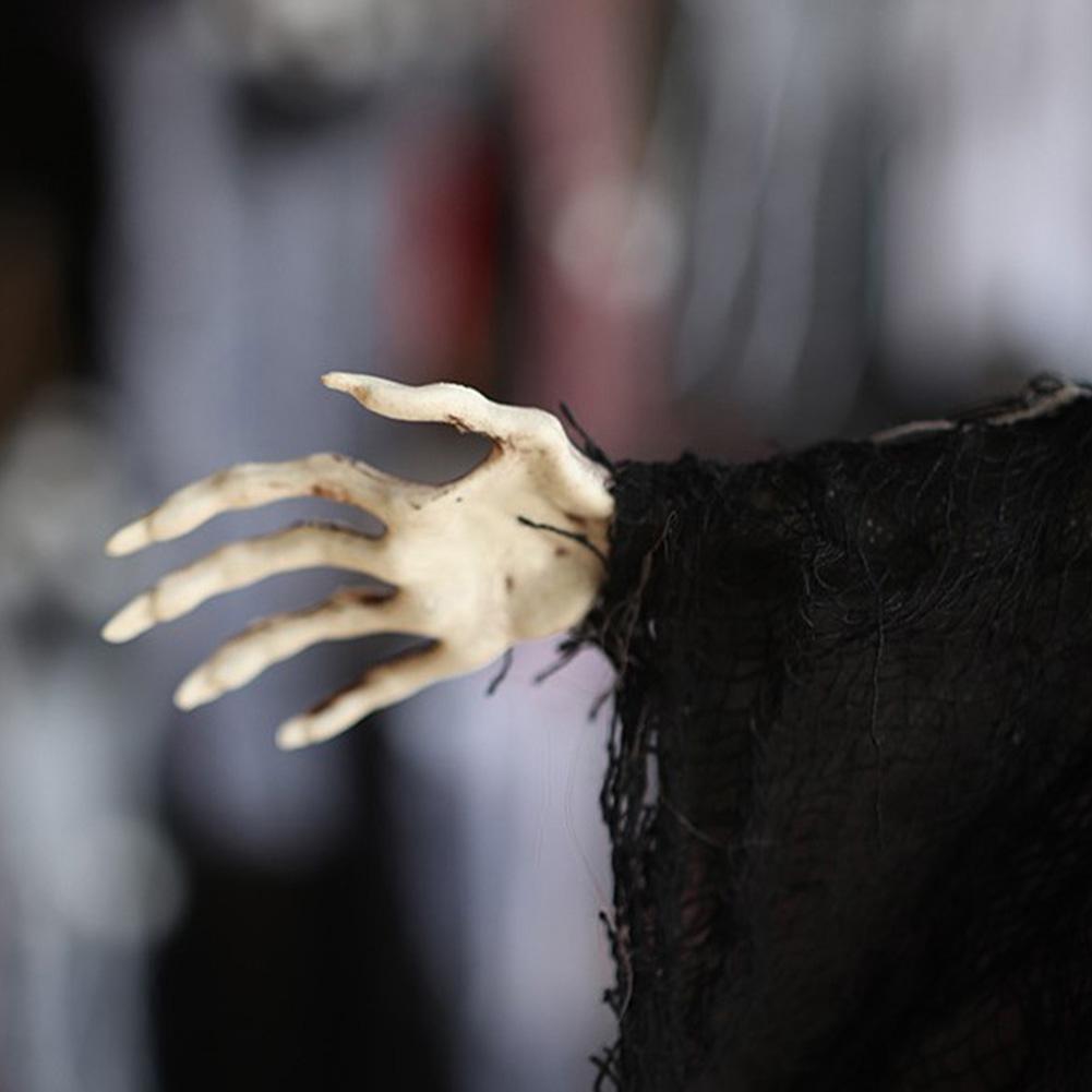 1Pc Creepy Skeleton Face Hanging Ghost Halloween Decoration Horror Haunted House Halloween Props Supplies