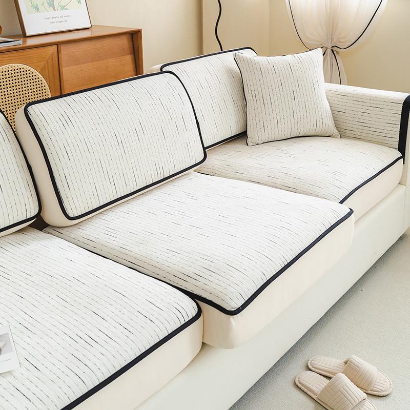 

Чехлы для регулируемых диванов Чехол для диванной подушки из шенилла Эластичный чехол для дивана Чехол для дивана в форме буквы L Домашний декор 35x70