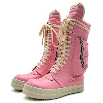 Najwyższej Jakości Sneakersy w Stylu Ulicznym Męskie Damskie Buty Motocyklowe Buty Prawdziwa Skóra Płaska Platforma Codzienny Modny Design Modne Buty