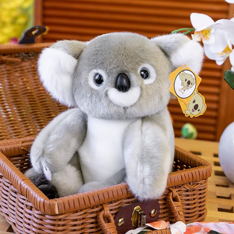 Super Cute Koala Plush Toys Fashionable Home Decoration Office Healing Doll Ornaments Zoo Souvenirs