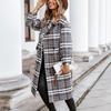 Women's  And Winter Casual Thickening Warm Long-sleeved Mid-length Coat