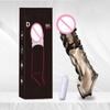 Silicone Penis Sleeve Enlargement with Mini Vibrator Cock Ring Extender Reusable Dildo Penis Enlarger for Adults Sex Toys