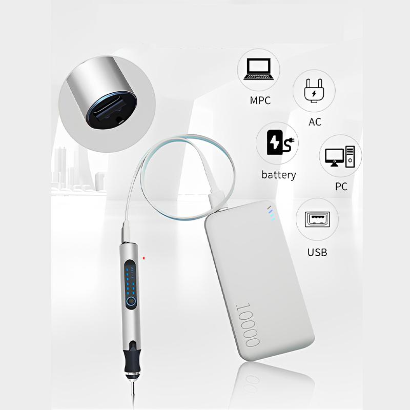 Electric Engraving Pen Rechargeable Engraver Drill Machine For Jewelry Glass Woodworking Mini Grinder Cordless Rotary Tool
