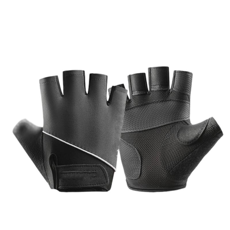 Cycling Half Finger Gloves Nonslip Grip Technology Quick Drying Light weight Gloves for Professional Cyclists