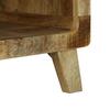 Coffee Table Brown 50 X 50 X 35 Cm Solid Mango Wood