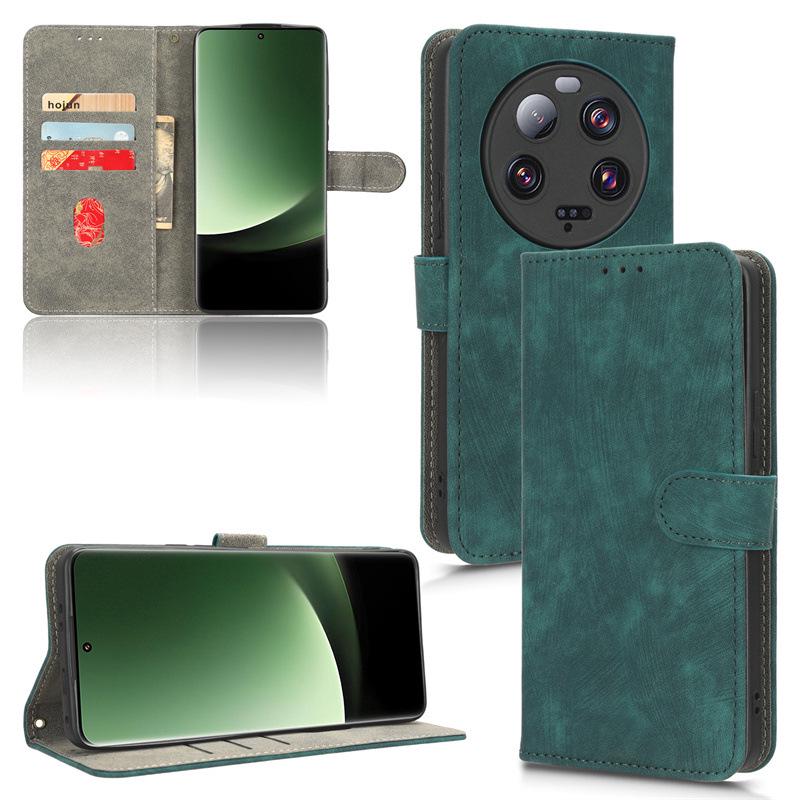 Xiaomi 13 Ultra Leather Case with Card Slot, Magnetic Anti-fall Protection, and Stand Wallet
