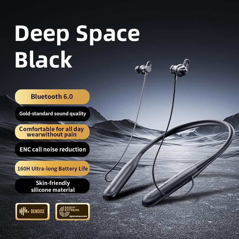 JYL TS In-ear BT5.3 IPX6 Hi-Fi Earhooks Painless Button Control Sports