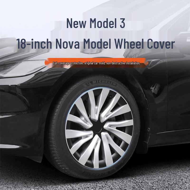 Tesla Model 3 Imitation 19" Wheel Covers - 18" Nova Style Protectors