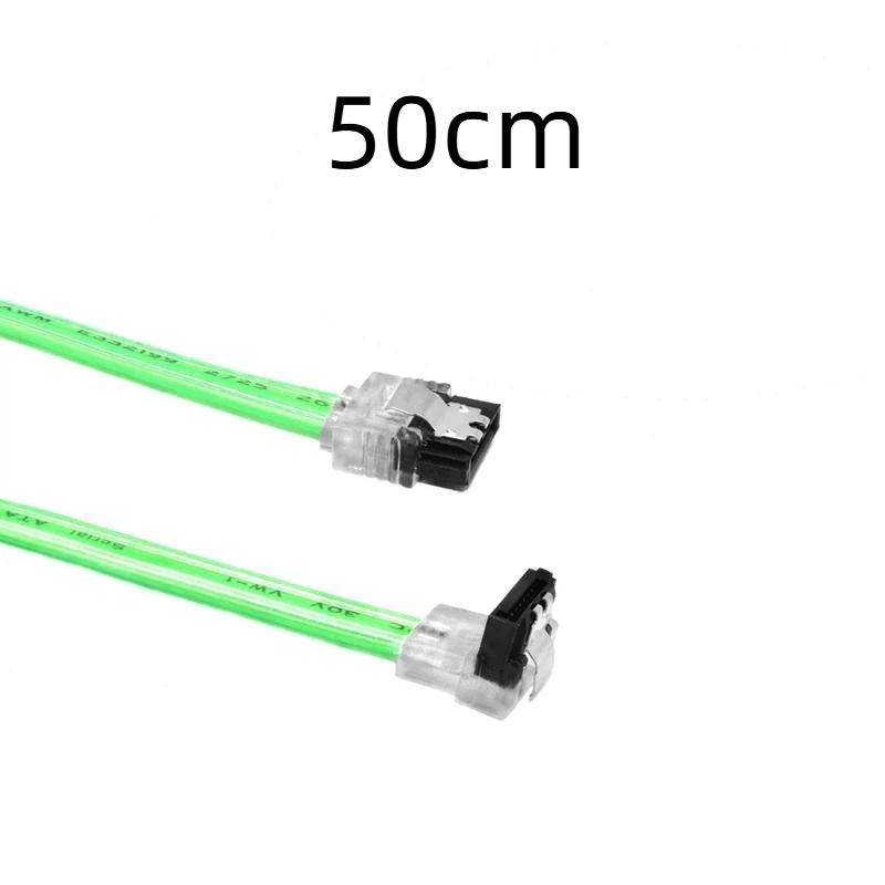 Sata Iii Data Cable Converter Sata 3 Cable For Ssd Hdd Hard Disk Drive High Speed Signal Transmission Cord