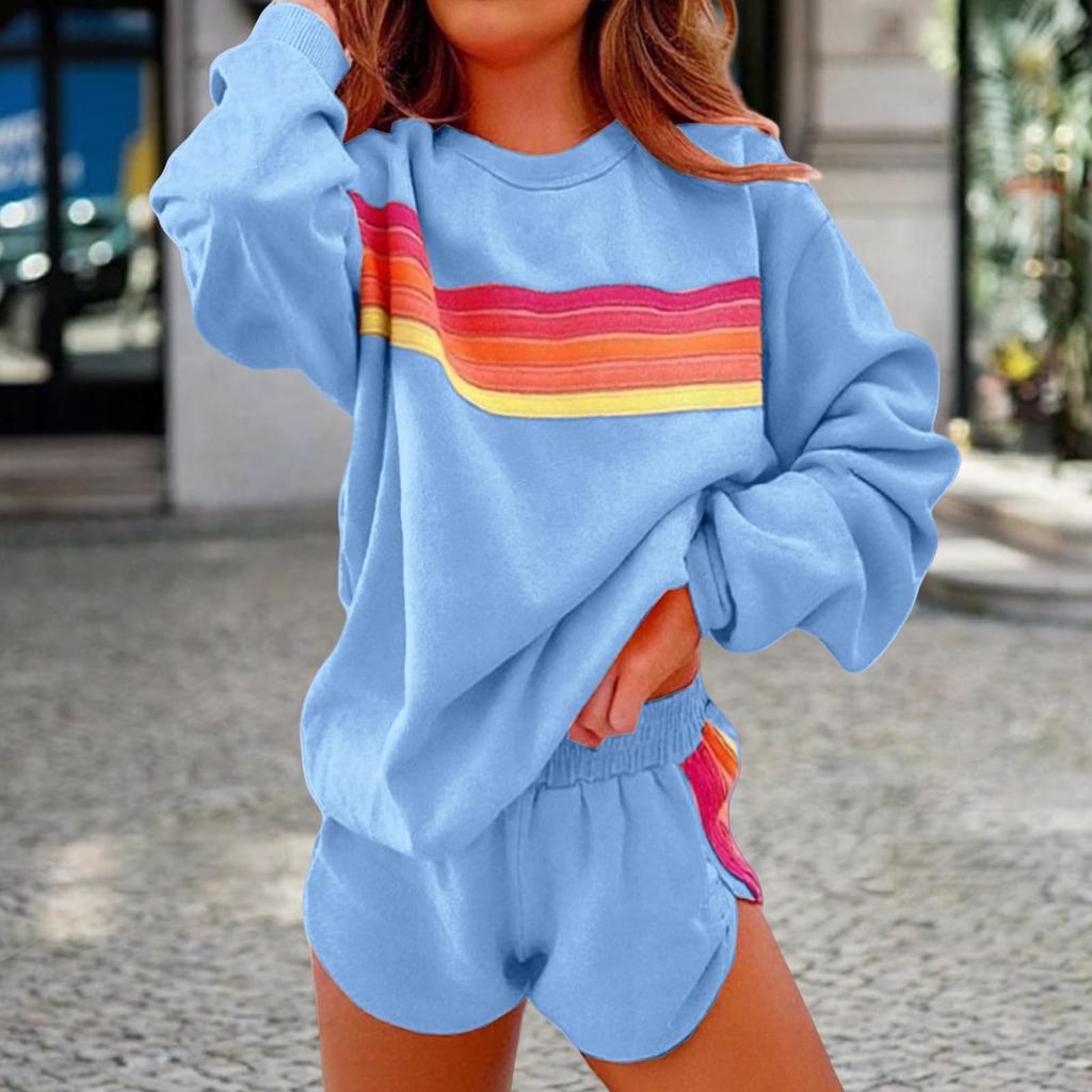 Fashion Women's Contrasting Color Ribbon Set For Women's Independent Station Cross-border  New Home Set For Women