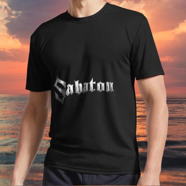 

New item Sabaton Logo Cover Active Logo TEE T shirt Funny American Size S to 5XL M