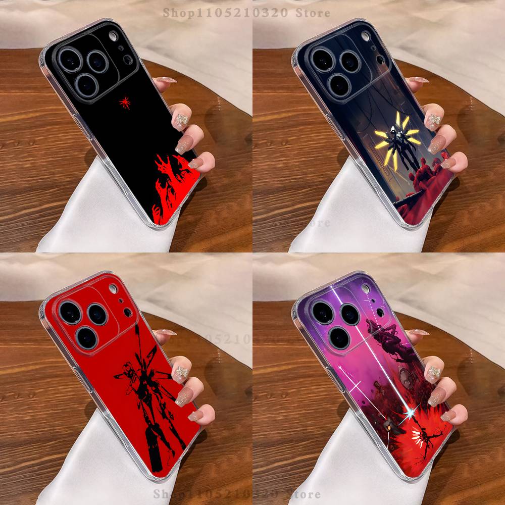 U-Ultrakill Game Phone Case iPhone17 16 15 14 13 12 11 Pro Max Plus Mini Clear Full Back Cover Silicone Soft Shell