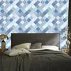 Geometric and colorful rhombus wallpaper for living room and bedroom 50x1000