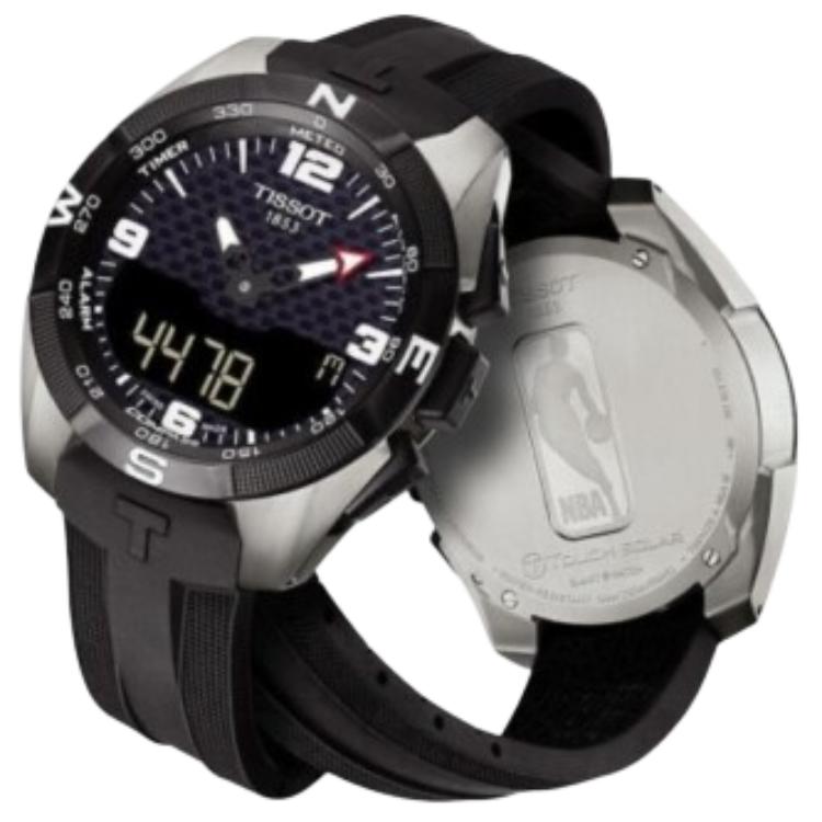 TISSOT NBA Series Quartz Movement 100m Water Resistance Men's Watches Watch 45mm Purple Watch Dial T091.420.47.207.01