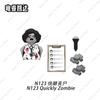 2024 Město Halloween Zombie Série Walking Deads Duch Mini Akční Figurka Stavební Kostky Vojáci MOC Kostky Dítě DIY Dárky Hračky
