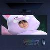Choi San Mouse Pad, Large Gaming Desk Mat, Non-slip XXL Mousepad for Laptop & Tablet, Mini PC Playmat with Stitched Edges