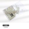 Mini Flatback for Rhinestones Crystals 3D Decorations Flat Back Stones Gems Set Nail Art Decoration