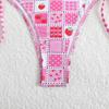 2025 New Multi-Color Print Backless Lace-Up Sexy Split Bikini Swimsuit for Women