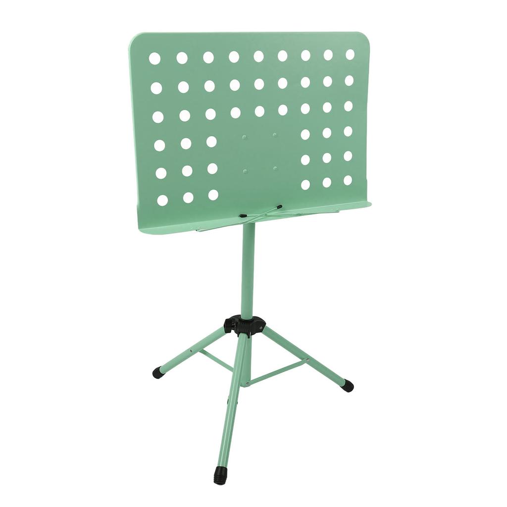 Notenstandaard Draagbaar Opvouwbaar Hefbaar Professionele Muziekboekstandaard voor Gitaar Viool Groen