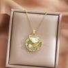 Artistic Blossomy Bivalve Charm Necklace 10 Artisanal Designs Additional Metal Mixture Jewelry Perfect For Gifting Instances