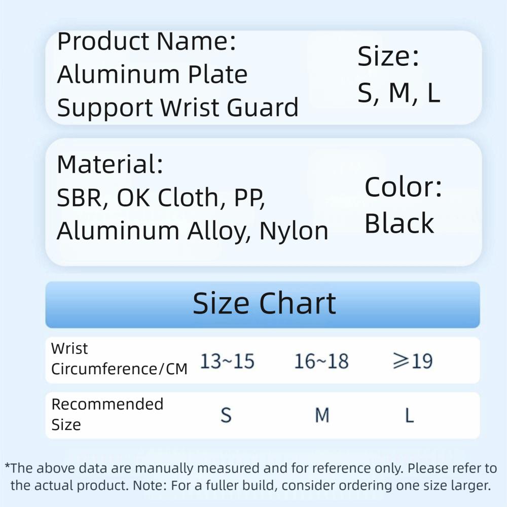 Breathable Wrist Support Splint Adjustable Wrap Hand Wrist Guard Wristband Wrist Stabilizer  Men