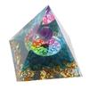 Piramida Kryształowa Energii Pozytywnej Kryształowa Piramida Epoksydowa Kryształy Lecznicze do Medytacji Szczęśliwe