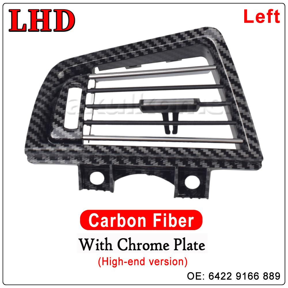 Car Replacement Center/Left/Right Air Outlet Vent Panel Grille Cover Accessories Parts for BMW 5 Series F10 F18 2010-2016