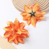 5/10Pcs Lily Artificial Flower Heads Hawaiian Silk Flower for Home Decoration Beach Holiday Wedding Girl Hair Accessories Decor