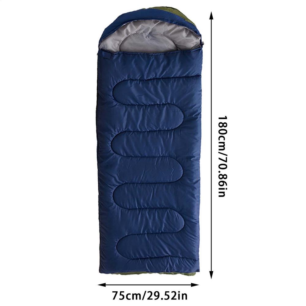 Camping Sleeping Bag Light 4 Seasons Warm Envelope Backpack Outdoor Mummy Cotton Winter Sleeping Bag Camp Camp Sleeping