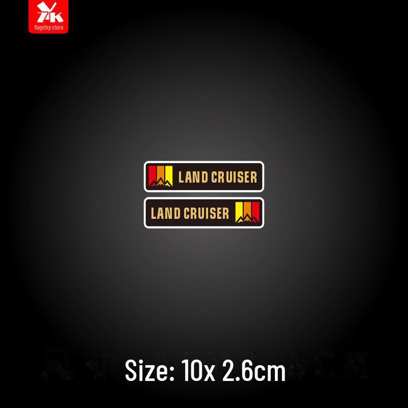 TRD Prado FJ Cruiser Off-Road Bakrutsdekal