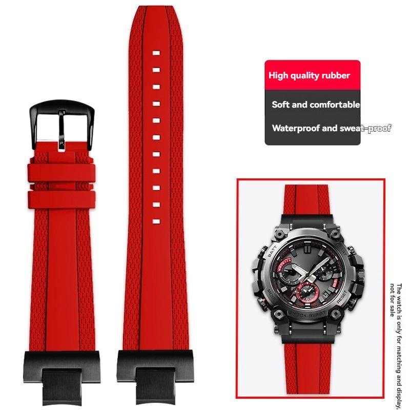 for Casio G-SHOCK series 5672 MTG-B3000 modified trendy quick release fluororubber watch strap accessories