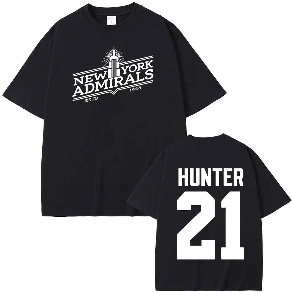 Scott Hunter #21 – New York Admirals Tee 2026 New heated rivalry High Quality Graphic Printing TEE 100%cotton Casual Soft Tees