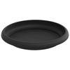 Plant Pots 6 Pcs Black Ø 15 X 12 Cm Plastic