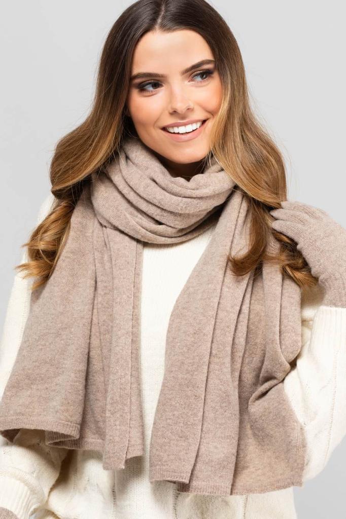 Scarf*01 Women' Winter Color Dark Beige