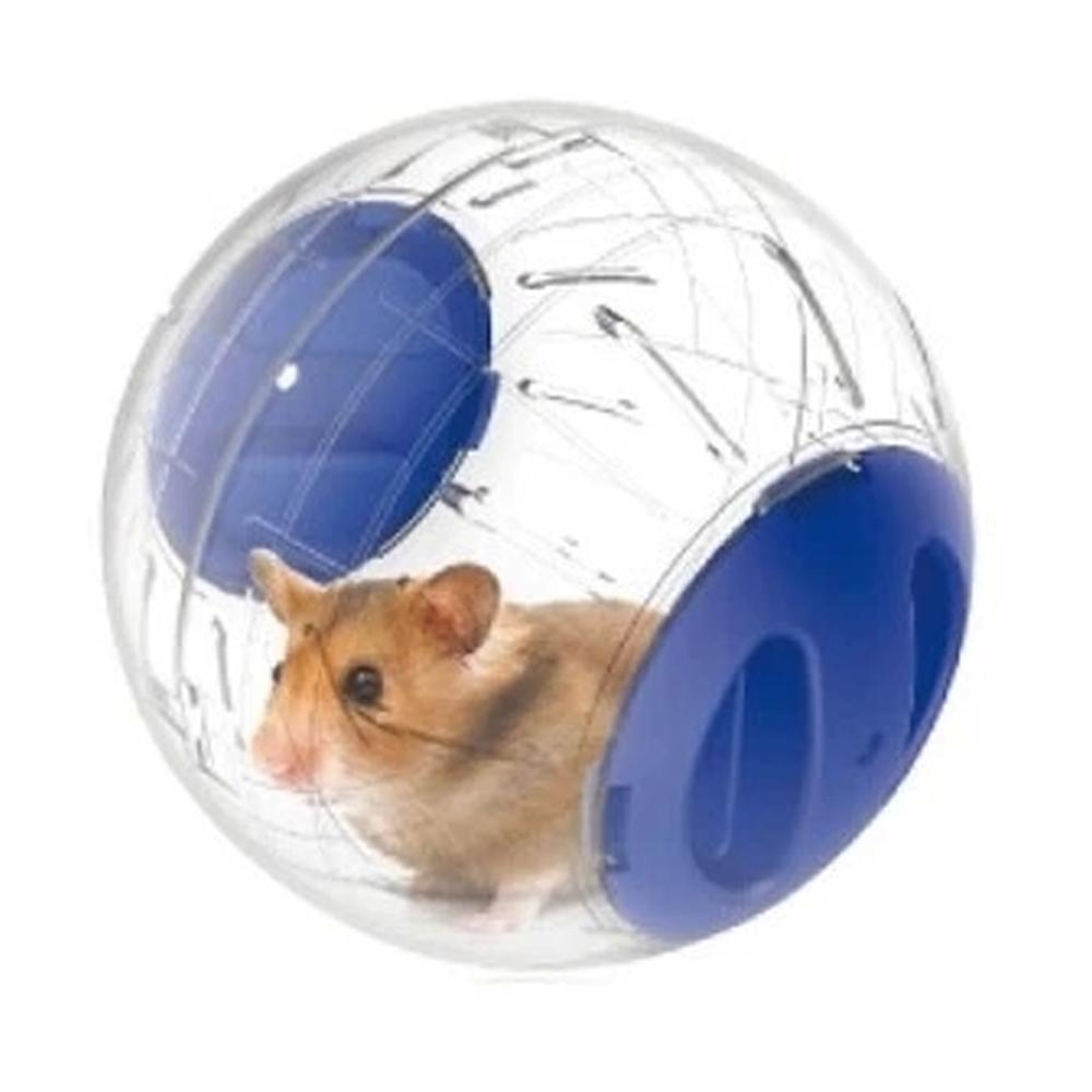 Bola de Corrida Transparente Respirável para Hamster de Plástico Pequeno Animal Roedor Ratos Bola de Corrida Gerbil Rato Treinamento Bolas de Exercício Brinquedo 1 unid
