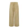 Women's Fashion Plush Casual Pants Solid Color Loose Comfortable Plush Warm Trousers