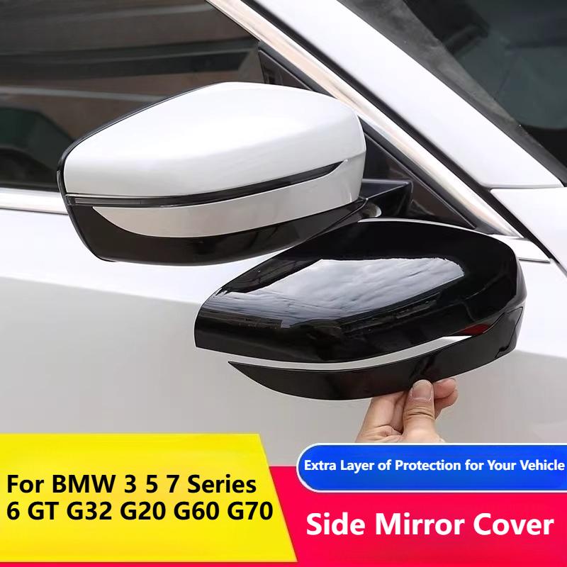 For 3 5 7 Series 6 Series GT G28 Side Mirror Cover Rearview Mirror Cap Trim